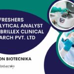 Freshers Biochemistry Analyst Jobs at Brillex Clinical Research Pvt. Ltd, Apply on Biotecnika