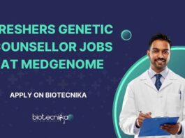 Freshers Genetic Counsellor Jobs at MedGenome – Apply on Biotecnika Freshers Human Genetics Jobs at MedGenome - Human Genetics Apply on Biotecnika