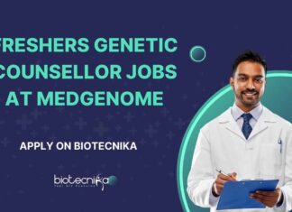 Freshers Genetic Counsellor Jobs at MedGenome – Apply on Biotecnika Freshers Human Genetics Jobs at MedGenome - Human Genetics Apply on Biotecnika