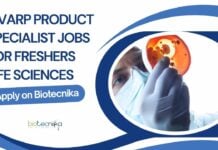 Product Specialist Jobs For Freshers Life Sciences, Apply on Biotecnika