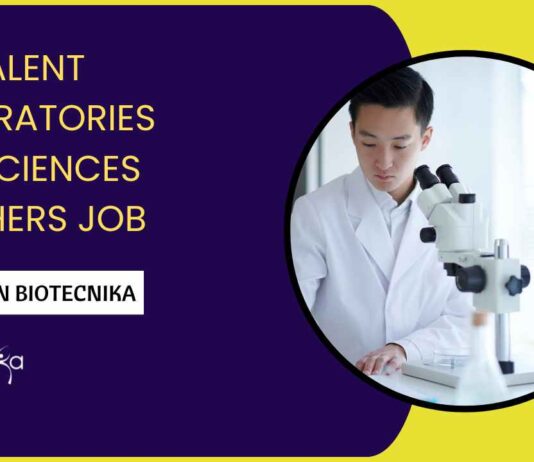 Life Sciences Freshers Job at Covalent Laboratories