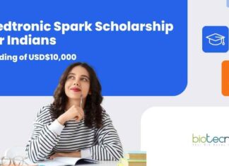 Medtronic Spark Scholarship For Indians – Funding of USD$10,000 Medtronic Spark Scholarship 2026-27 - Funding of USD$10,000