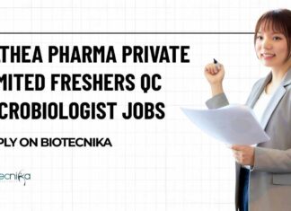 Freshers QC Microbiologist Vacancies at Althea Pharma Pvt Ltd, Apply on Biotecnika