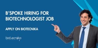 Biotechnologist Jobs at B’Spoke, Apply on Biotecnika