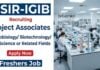 Project Associate Jobs at CSIR IGIB – Freshers in Life Sciences Apply Now Apply for CSIR IGIB Recruitment 2026 offering Project Associate Jobs in Life Science Research with Hands-On Exposure to Cutting-edge Research