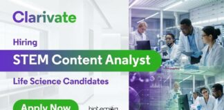 Apply for Biology Jobs at Clarivate. Explore Life Science Jobs as a STEM Content Analyst in Systems Biology with Hybrid Work in India.