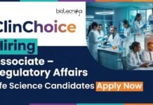 Regulatory Affairs Jobs at ClinChoice – Apply now Apply for Regulatory Affairs Jobs in Bengaluru. Explore Associate Jobs & Build a Strong Career in Life Science with Regulatory Data Exposure.