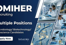 Research Job Vacancies at DMIHER – Life Science Candidates Apply Now Apply for Research Jobs at DMIHER Wardha. Explore Career in Life Science & Biotech Jobs Under ICMR-funded Projects.
