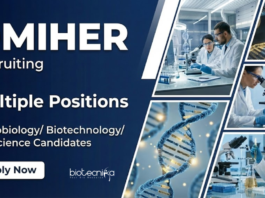 Apply for Research Jobs at DMIHER Wardha. Explore Career in Life Science & Biotech Jobs Under ICMR-funded Projects.