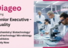 Diageo is Hiring for Executive Role – Apply Now for Life Science Jobs Apply for Diageo Career Offering Life Sciences Job as Senior Executive Quality in Food Tech jobs at Cuttack Manufacturing Unit.