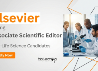 Scientific Editor Jobs at Elsevier – PhD Life Science Graduates Apply Now Apply for Associate Scientific Editor Jobs at Elsevier. Ideal Elsevier Career Opportunity at iScience for PhD Life Science Jobs.