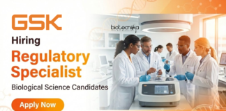 Biological Science Job Opening at GSK – Apply Now Apply for Regulatory Affairs Jobs at GSK. Build a GSK Career in Biological Science Jobs with Global Submission & Regulatory Excellence.