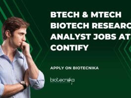 Biotech Research Analyst Jobs at Contify - Apply on Biotecnika