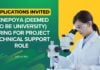 Yenepoya Project Jobs 2026 - Life Sciences, Biotech, Medical Microbiology Apply