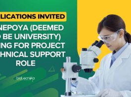 Yenepoya Project Jobs 2026 - Life Sciences, Biotech, Medical Microbiology Apply