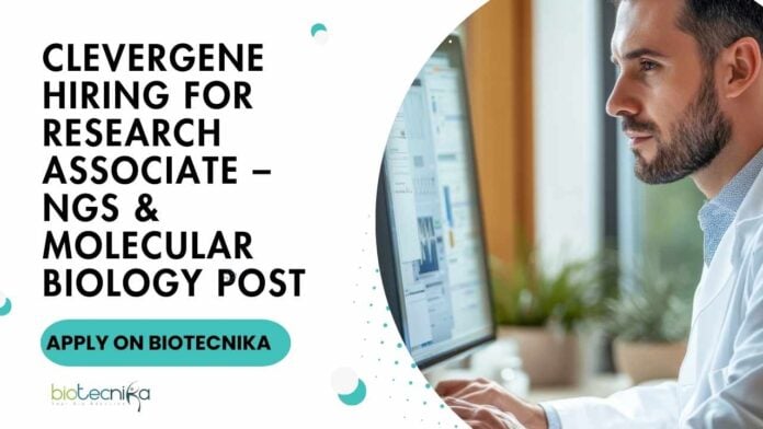 BSc Genetics Job Openings at Clevergene, Apply on Biotecnika