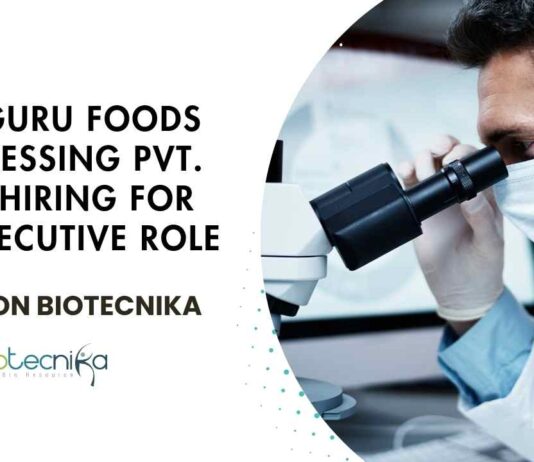 Sadguru Foods Processing QC Jobs - Food Tech, Life Sciences Apply Online