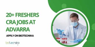Freshers CRA Job Openings at Advarra - Apply on Biotecnika