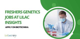 Freshers Genetics Jobs at Lilac Insights - Apply for Genome Analyst Job at Biotecnika