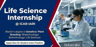 Life Science Internship at ICAR-IARI – Master’s Candidates Apply Now Apply for IARI Recruitment Offering Life Science Internship and short-term Research jobs for MSc students. Explore the ICAR-IARI Projects