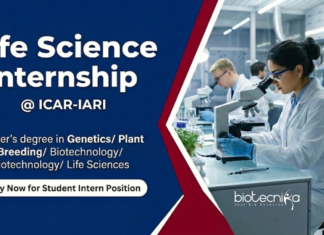 Apply for IARI Recruitment Offering Life Science Internship and short-term Research jobs for MSc students. Explore the ICAR-IARI Projects