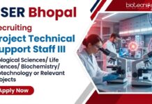 Life Science Candidates Apply Now for Research Jobs at IISER Bhopal Apply for Research Jobs at IISER Bhopal under an ICMR project. Build your Life Science Research Career through this IISER Bhopal Recruitment.