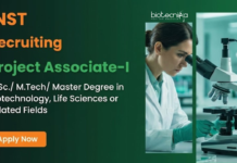 Project Associate Jobs at INST – Life Sciences Attend the Walk-In Interview Apply for Project Associate Jobs at INST. Online Walk-in Interview for Research Jobs ideal for Life Science Career growth.