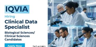 Apply for Clinical Data Specialist at IQVIA, A Hybrid Biological Science Job in Bengaluru Offering Growth in CDM Careers.