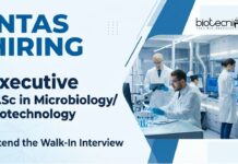 Executive Jobs at Intas – MSc Microbiology Attend the Walk-In Interview Intas Pharmaceuticals walk-in interview for Executive Jobs in QC. Apply for Microbiology Jobs under Intas Career at Ahmedabad facility.
