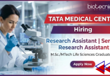 Research Job at TTCRC | Life Science Jobs | TMC Careers Research job at TTCRC Kolkata for life science jobs under TMC careers