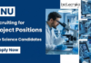 JNU Recruitment 2026 Offers Research Jobs under DBT Project for Life Science Career Aspirants. Apply for Project Positions.