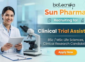 Clinical Trial Assistant Jobs at Sun Pharma | Freshers Clinical Research Jobs | Apply Now Clinical Trial Assistant Jobs at Sun Pharma Mumbai Clinical Research Careers