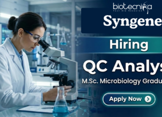 QC Analyst Job at Syngene | Microbiology Jobs | Apply Now QC Analyst job at Syngene Bangalore microbiology jobs Syngene careers