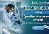 Quality Assurance Intern | Emmes Group Life Sciences Internship | Apply Now Quality Assurance Intern at Emmes Group for Life Sciences Internship in Bengaluru