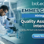 Quality Assurance Intern | Emmes Group Life Sciences Internship | Apply Now Quality Assurance Intern at Emmes Group for Life Sciences Internship in Bengaluru