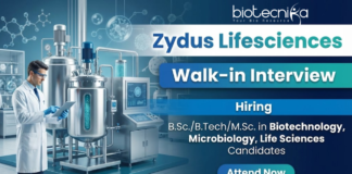 Zydus Lifesciences Walk-in Interview for Life Sciences Jobs | Attend Now Zydus Lifesciences Walk-in Interview for Life Sciences Jobs and Biotech Jobs in Ahmedabad
