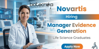 Life science jobs at Novartis: manager, evidence generation role, Hyderabad