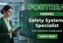 Life Science Jobs at Fortrea for Safety Systems Specialist role | Apply Now Life Science Jobs at Fortrea for Safety Systems Specialist in pharmacovigilance systems