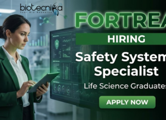 Life Science Jobs at Fortrea for Safety Systems Specialist role | Apply Now Life Science Jobs at Fortrea for Safety Systems Specialist in pharmacovigilance systems