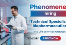 Technical Specialist Jobs at Phenomenex | Biotechnology Jobs | Apply Now Technical Specialist Biotechnology Jobs at Phenomenex Bangalore chromatography role