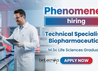 Technical Specialist Jobs at Phenomenex | Biotechnology Jobs | Apply Now Technical Specialist Biotechnology Jobs at Phenomenex Bangalore chromatography role
