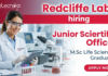 Junior Scientific Officer Life Science Jobs at Redcliffe Labs Hyderabad diagnostic laboratory