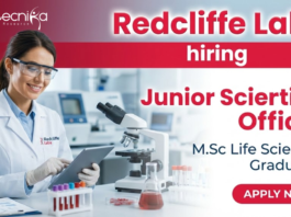 Junior Scientific Officer Life Science Jobs at Redcliffe Labs Hyderabad diagnostic laboratory