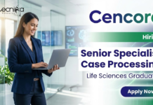 Cencora Careers Life Science Job Specialist Jobs Senior Specialist Case Processing