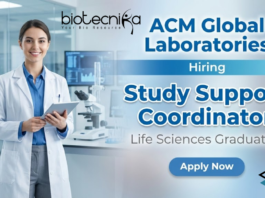 Study Support Coordinator Jobs Life Science Jobs Clinical Trial Jobs ACM