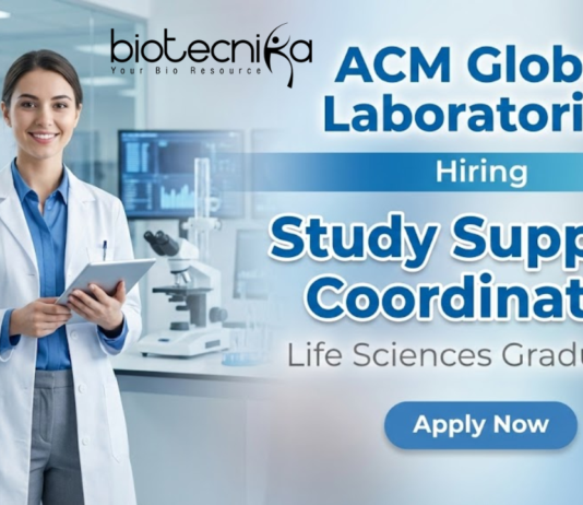 Study Support Coordinator Jobs Life Science Jobs Clinical Trial Jobs ACM
