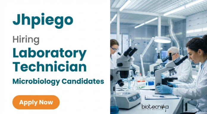 Microbiology Jobs at Jhpiego – Apply Now for Lab Technician Role Apply for Microbiology Jobs at Jhpiego as a Laboratory Technician. Explore Jhpiego Career Opportunities in Diagnostic Laboratory Roles.