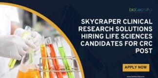 CRC Job Openings at SkyCraper Clinical Research Solutions | Apply on Biotecnika