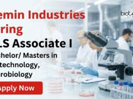 Microbiology & Biotech Jobs for Freshers at Kemin – Apply Now Apply for CLS Associate Jobs in Chennai. Ideal Biotech jobs and Microbiology Jobs for Freshers starting a rewarding Life Science Career.