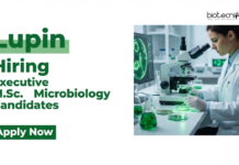 Microbiology Jobs at Lupin – MSc Candidates Apply Now Apply for Microbiology Jobs at Lupin with Executive Jobs for MSc Candidates. Build your Lupin Career in Pharmaceutical Quality Control